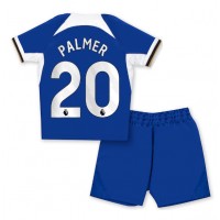 Dres Chelsea Cole Palmer #20 Domáci pre deti 2023-24 Krátky Rukáv (+ trenírky)